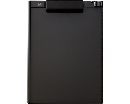 ALCLEA Antibacterial Clipboard A4 Vertical (E-type) / A7940-24 Black 1 sheet