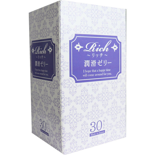 Rich Lubricating Jelly 2g x 30 pieces 1 piece