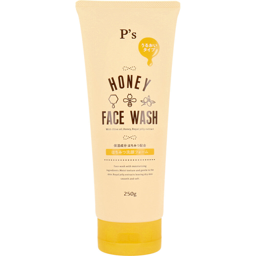 P's Honey Facial Cleanser Moisturizing Type 250g 1 piece