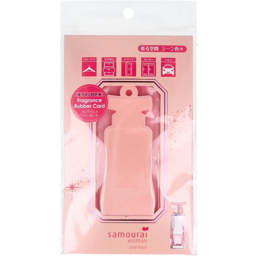 【アウトレット】サムライウーマン ワンラブ フレグランス ラバーカード 芳香剤 1枚入 1 個