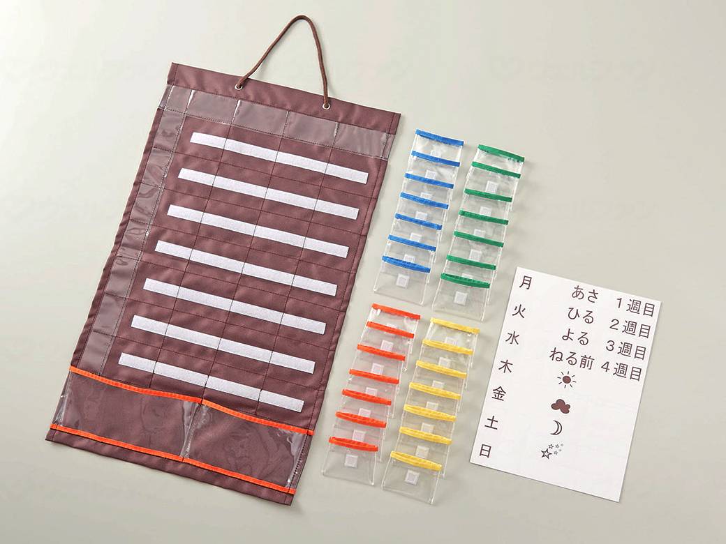 A medicine calendar that makes it easy to insert and dispense Cojit