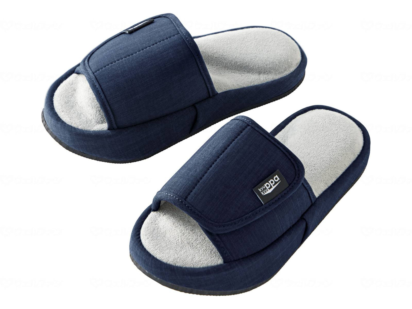 Cojit Anti-Loosening Slipper Kyukyuppa Navy 25.0-27.0cm