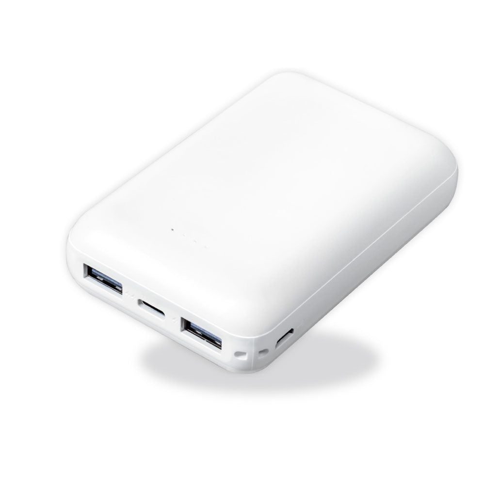 【アウトレット】RiC MB0008 10000mAhバッテリー ホワイト 1 個