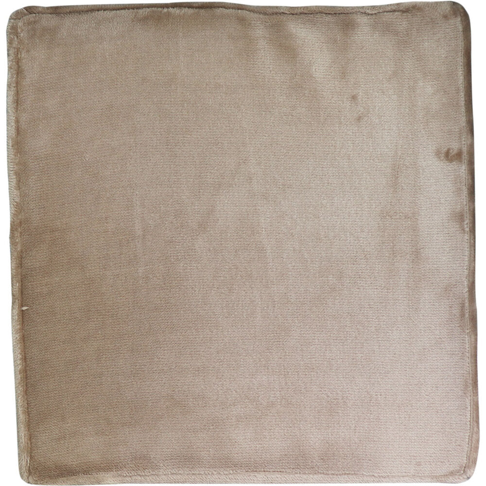 [シーズン終売]低反発シートクッション(座布団) ベージュ 約40×40×4cm 1 個