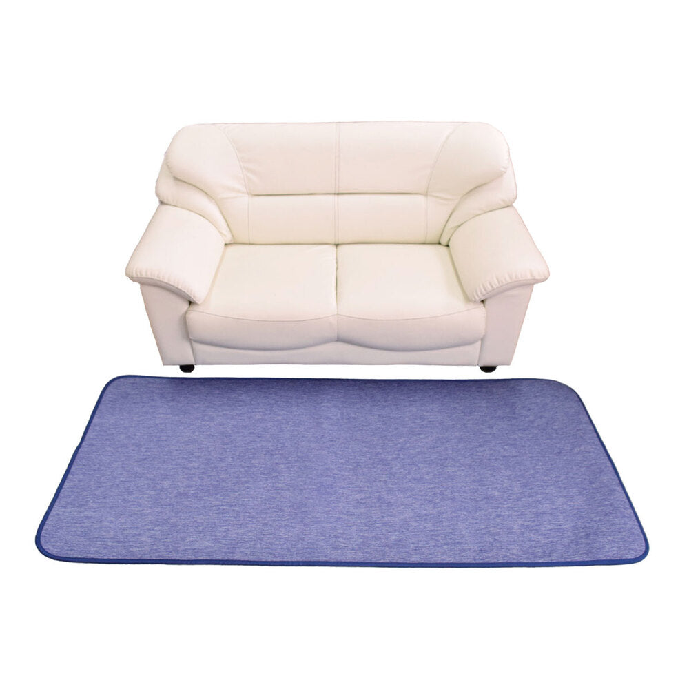 [シーズン終売]クールラグマット 3畳 ネイビー 約180×230cm 1 個