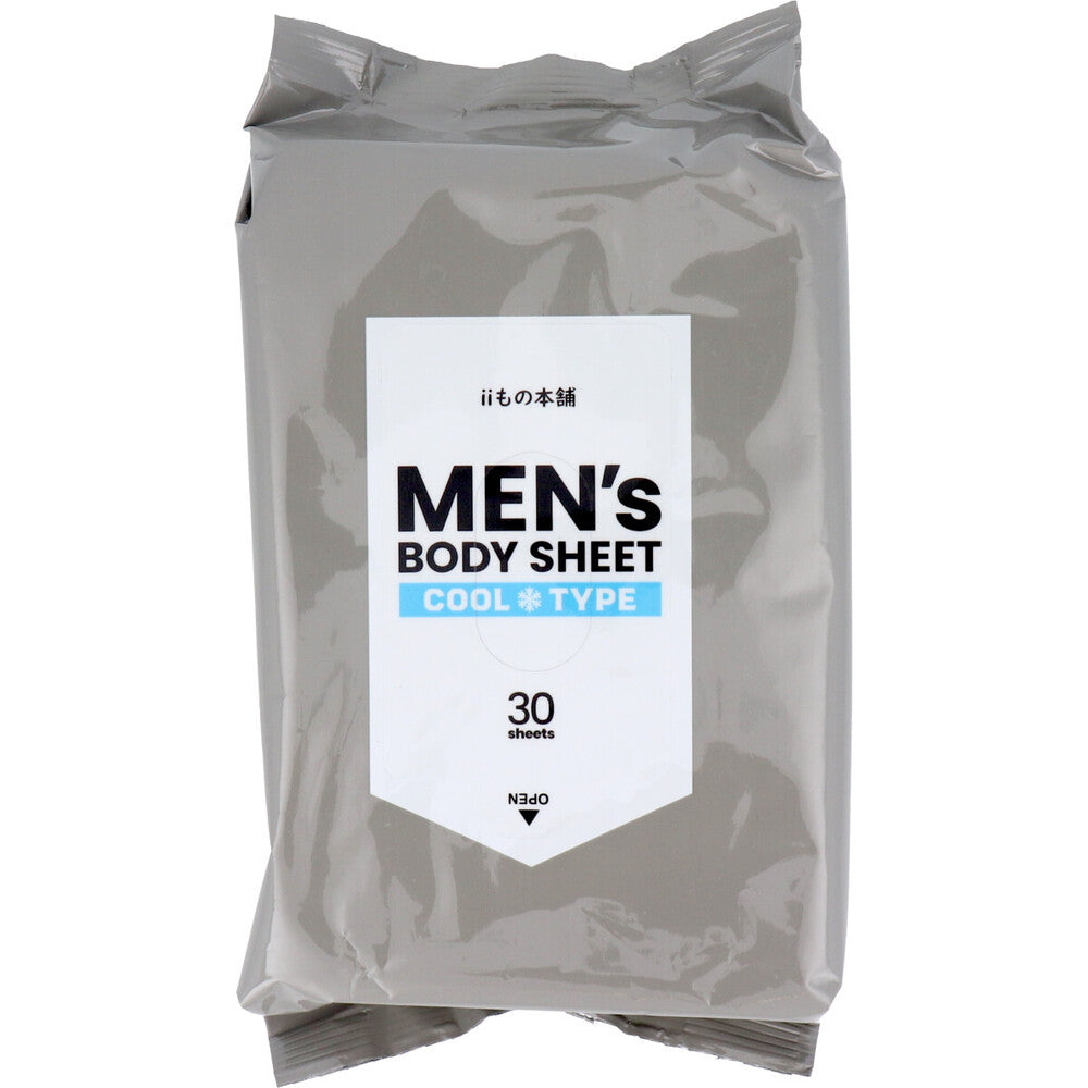 맨즈 바디 시트 바디용 쿨 타입 덕용 30장입 1개