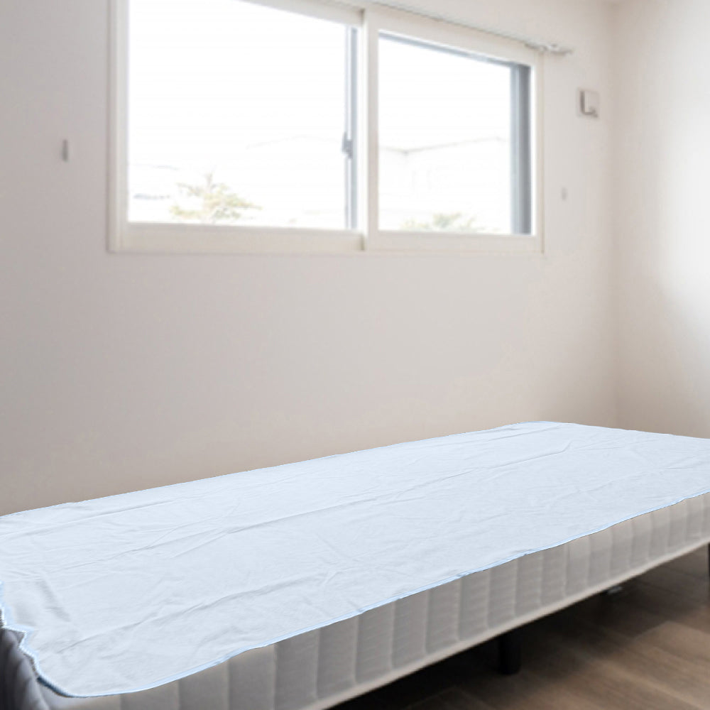 [Outlet] Waterproof Sheet 100 x 205 cm Blue 1 piece