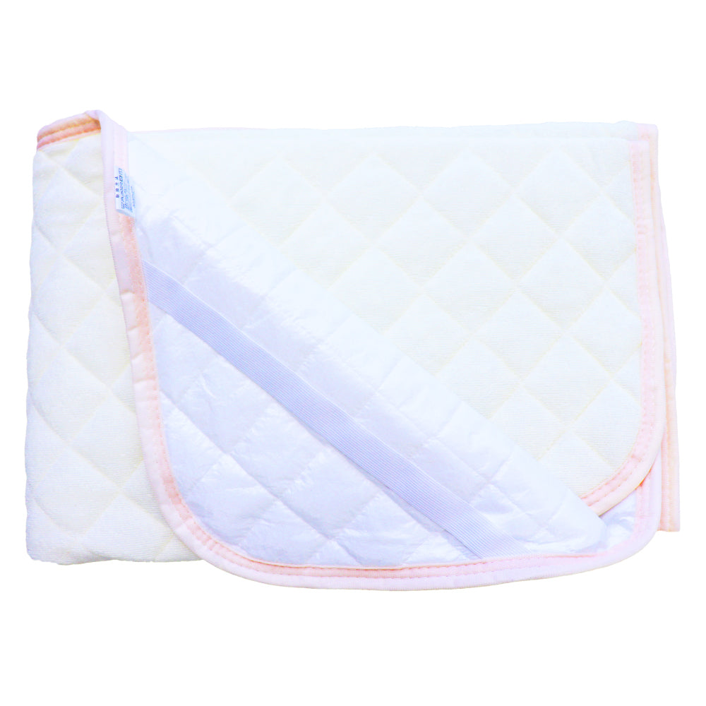 【アウトレット】防水敷きパッド ダブル 140×205cm ベージュ 1 個