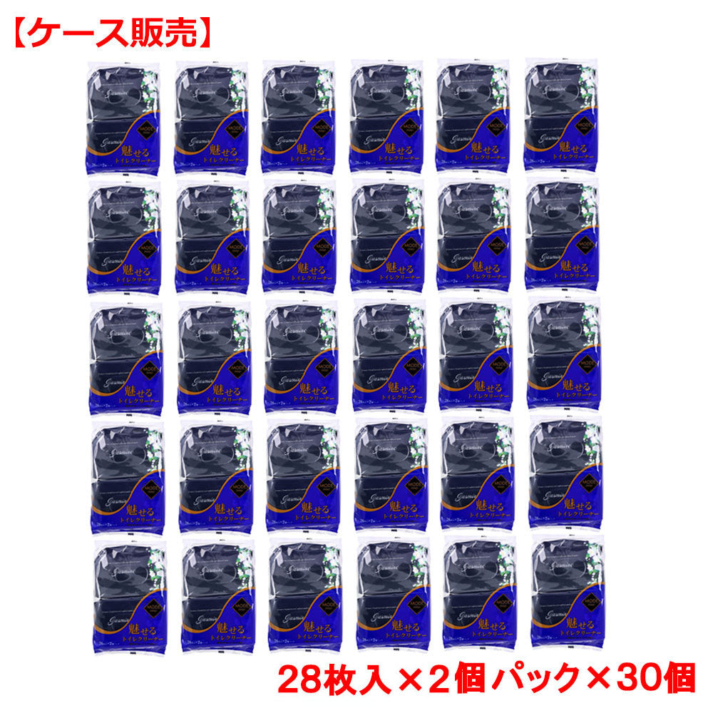Attractive Toilet Cleaner Jasmine Scent 28 sheets x 2 packs x 30 [Case sale] 1 unit