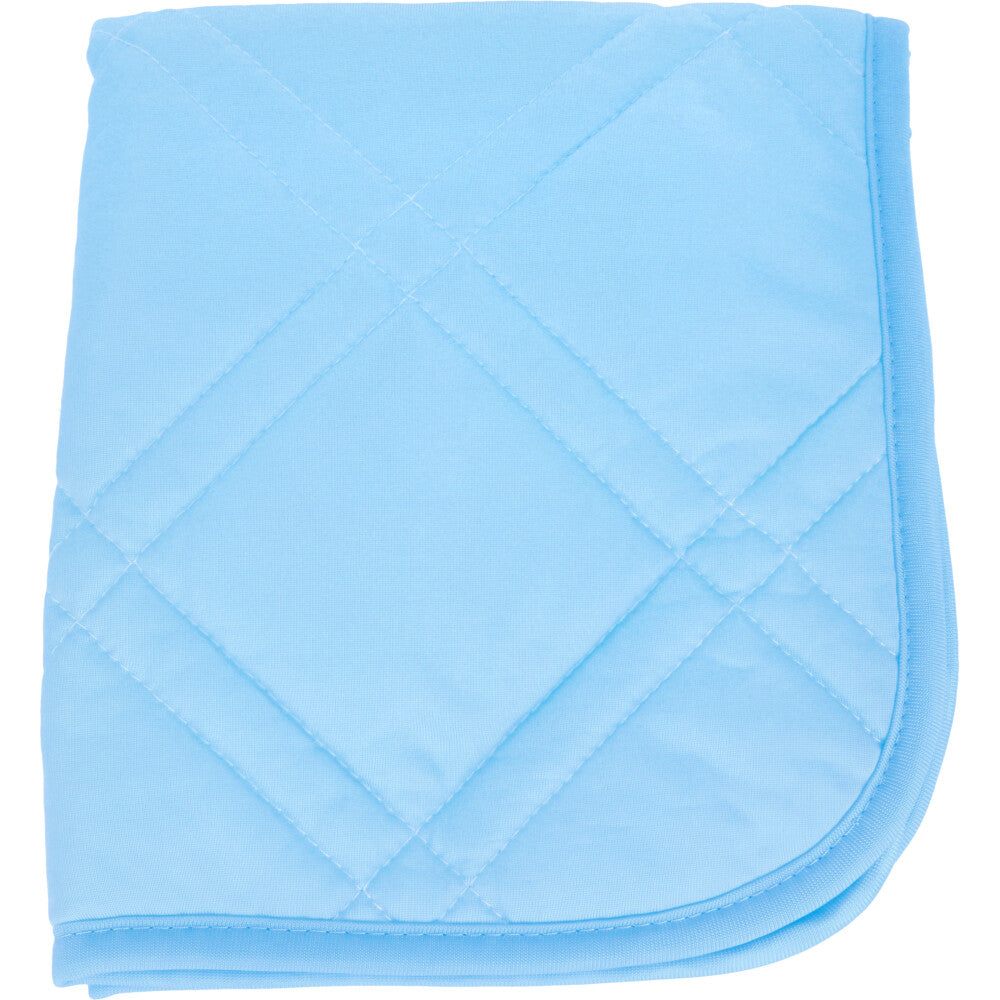 接触冷感 枕パッド サックス 約40×47cm 1 個