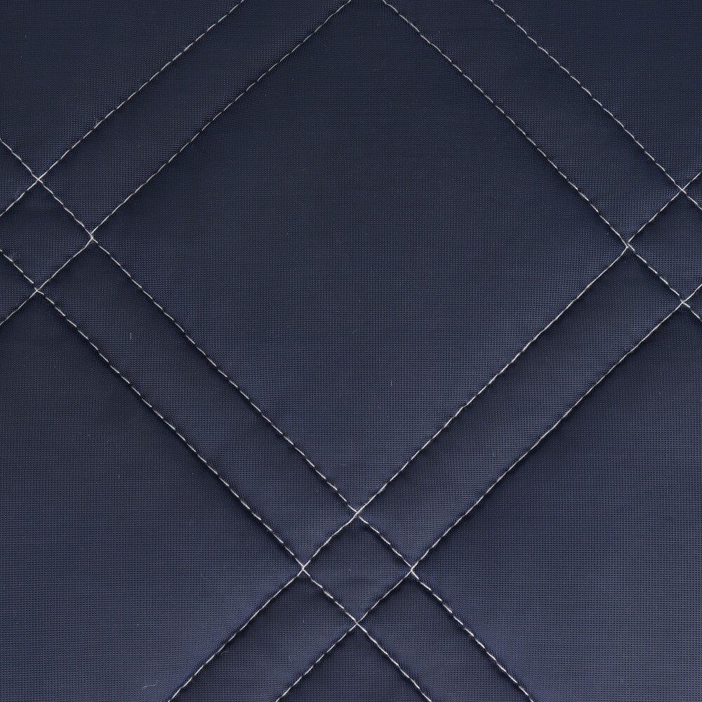 接触冷感 敷きパッド セミダブル ネイビー 約120×200cm 1 個