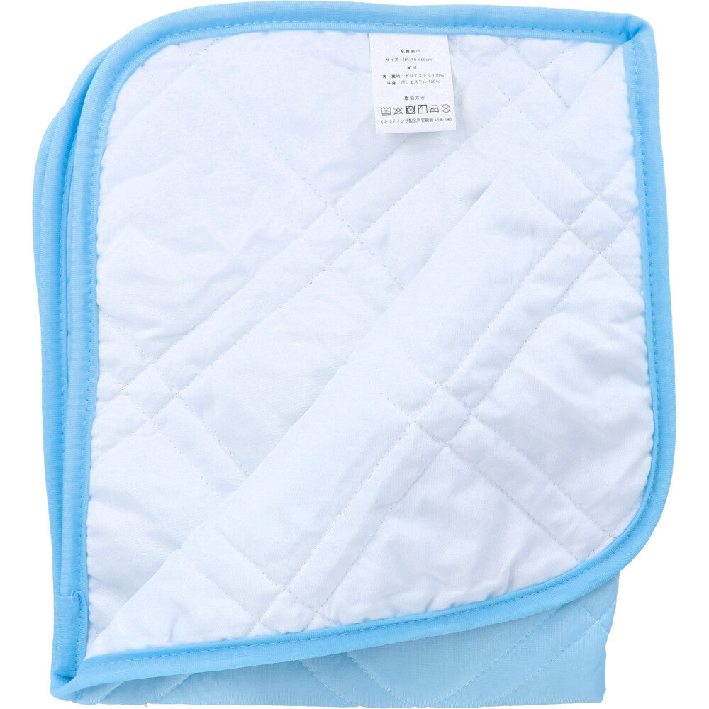 [シーズン終売]接触冷感 敷きパッド ペット用  サックス 60×50cm 1 個