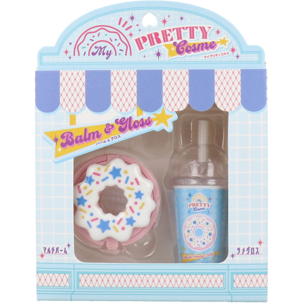 My Pretty Cosmetics White Set Balm &amp; Gloss 1 set 1 piece