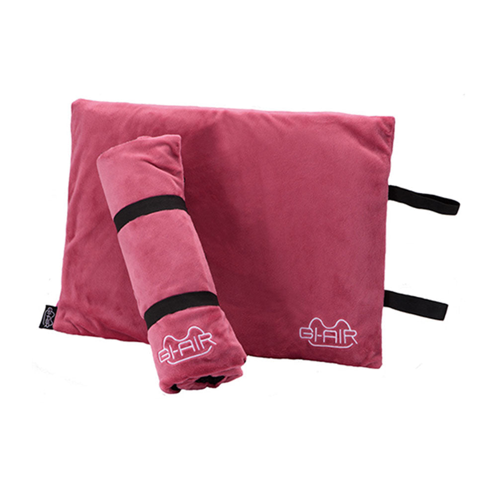 [Outlet] GI-AIR Inflator Cushion Inflatable Cushion Ash Pink HC-046 1 piece