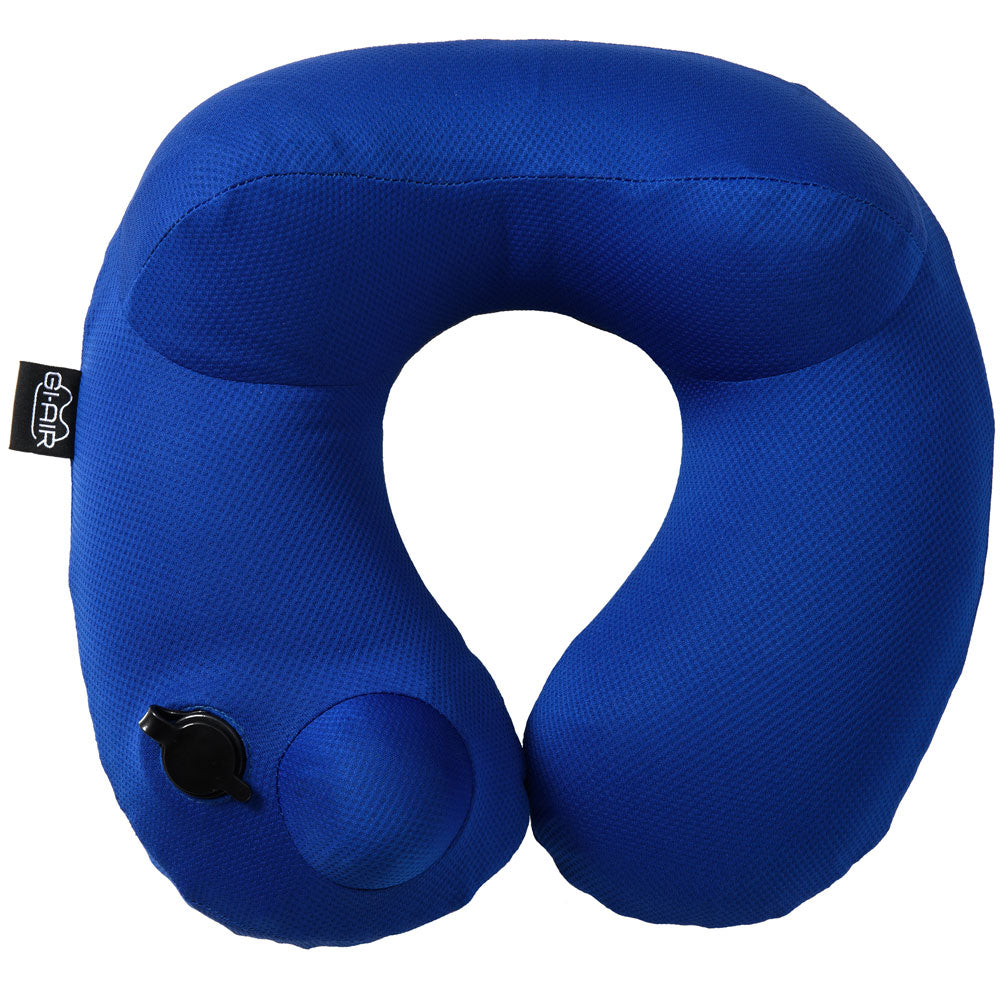 GI-AIR DRY-C ポンプ式ネックピロー ロイヤルブルー NHC-039 1個入 1 個