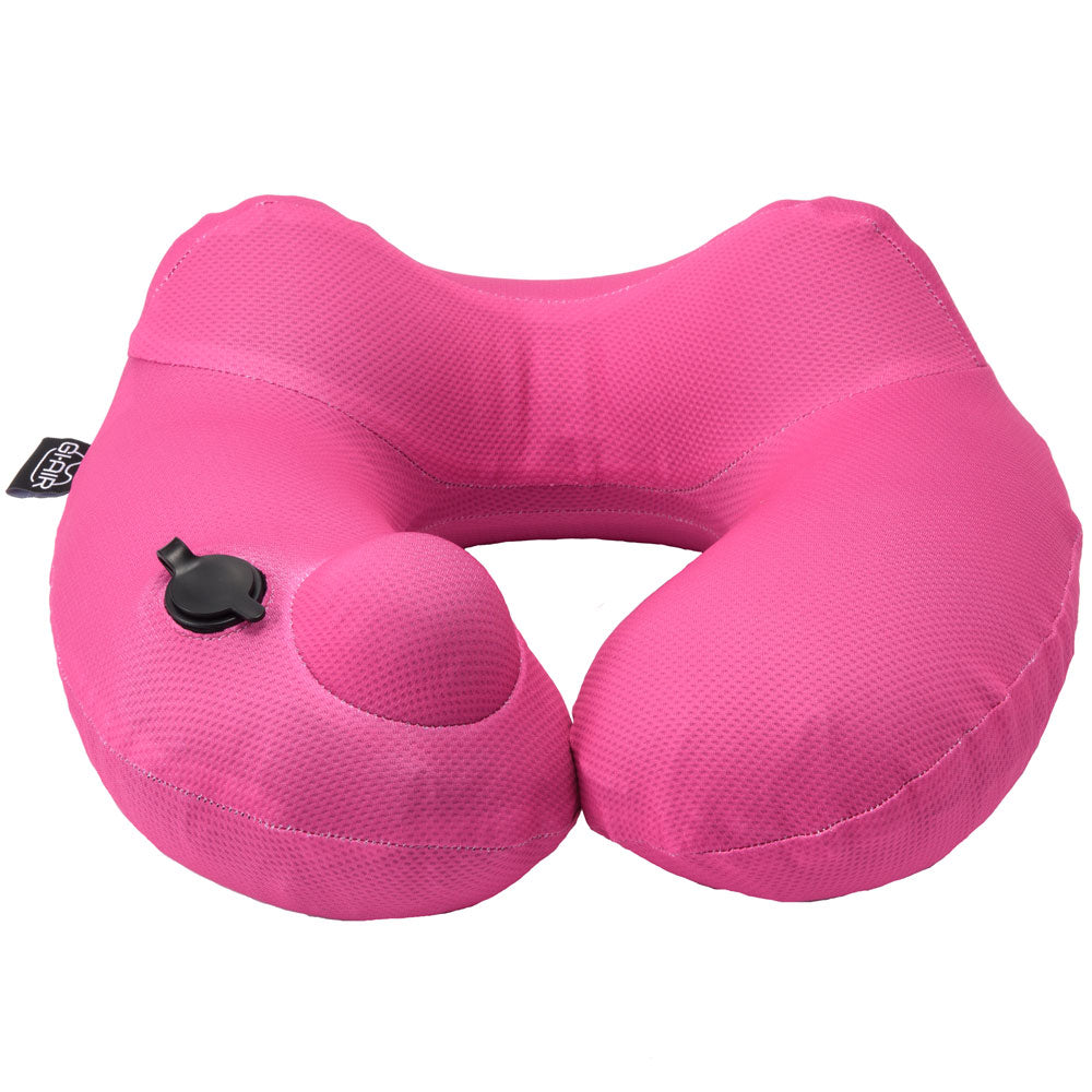 GI-AIR DRY-C 펌프식 넥 베개 파인 핑크 NHC-040 1개입 1개