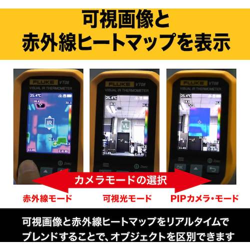 FLUKE 비주얼 방사 온도계 VT08 1대