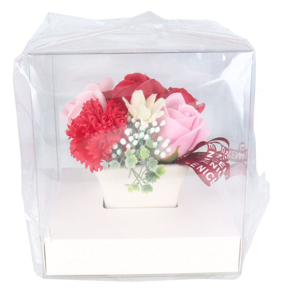 シャボンフラワー S-165 レッド 1 個