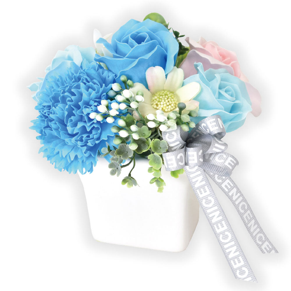 Bubble Flower S-165 Blue 1 piece