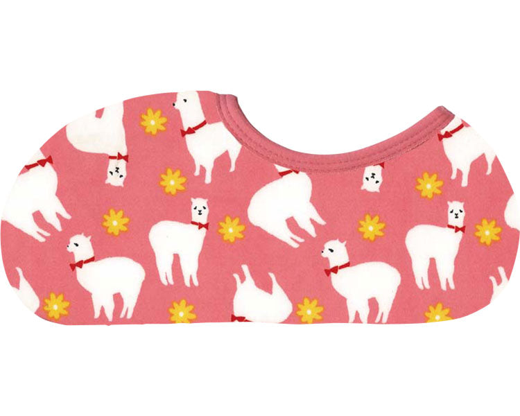 따끈따끈 소크 쇼트 / 2003946-01 알파카 &amp; 플라워 1 발