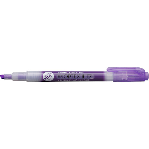 Zebra Highlighter Optex 1-EZ Purple WKS11-PU 1 piece