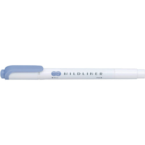 Zebra Mildliner highlighter, mild dark blue, WKT7-MDB, 1 pen