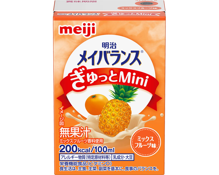 Meiji Mei Balance Gyutto Mini Mixed Fruit Flavor / 1671014 100mL 1 unit