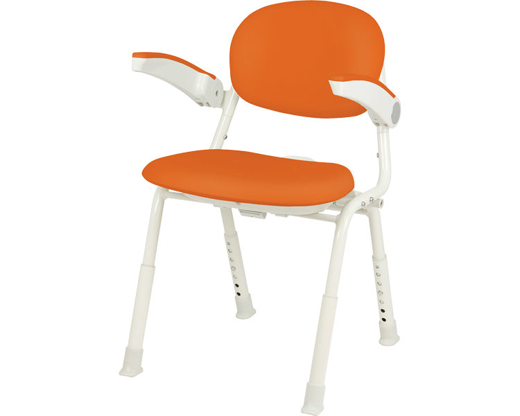 Uniplus Compact Shower Chair / BSU12 Red Orange 1 Unit