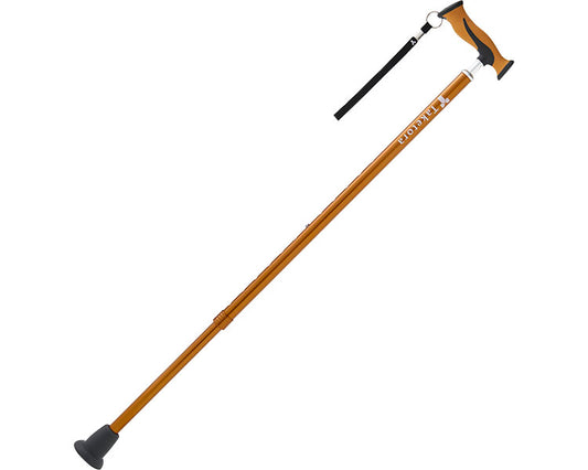 Bamboo walking stick / 104941 Bronze 1 piece