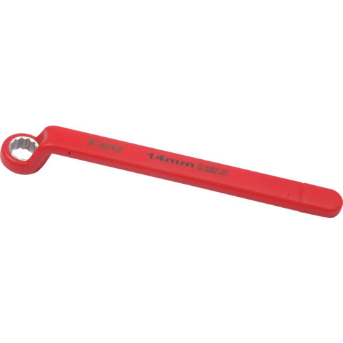 Tech-EV Insulated Socket Wrench, Single End, Two Face Width Dimension 14mm, OLC630114A, 1 Piece