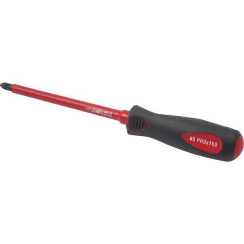 Tech-EV Insulated Screwdriver Screwdriver +3 x 100mm OLC636230A 1 piece