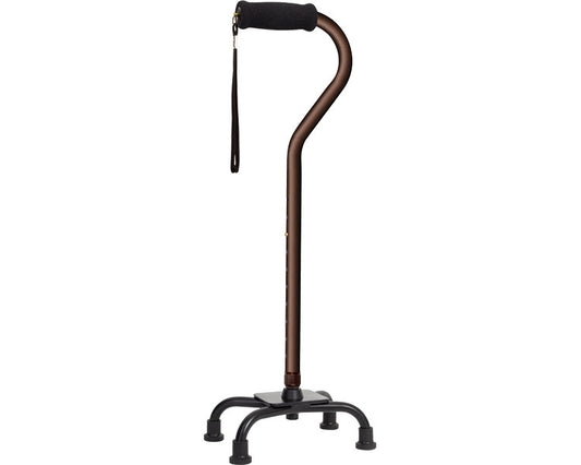 アルミ四点杖 / WB5147　ブラウン　1 本