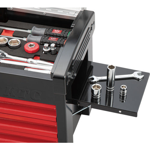 KTC 스틸제 공구 상자 체스트(3단 3 서랍) 실버×레드×블랙 간구 510×안길이 275×높이 325 mm EKR-103 A 1개