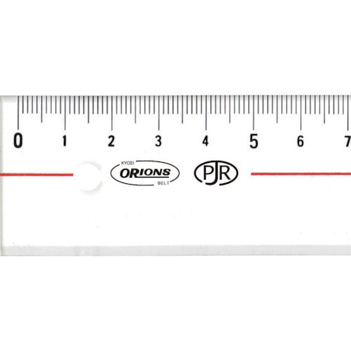 共栄プラスチック　メタクリル直線定規　３６ｃｍ　A-2536　1 本