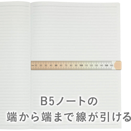 Kyoei Plastic Nuance Color Ruler 16cm Milk Tea NJ-16-04 1 piece