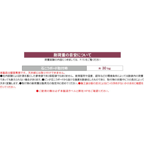 DANDRIVIS BE-BASE Directly attaches the base to plasterboard Main unit P-SSP01H-04 1 bag