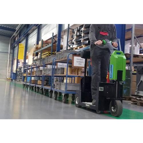 Movexx 승차형 컴팩트 충전식 견인차 T-1000 플랫폼(고내용/본체만) T1000PN-A 1대