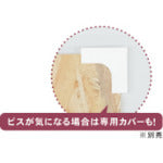 DANDRIVIS BE-BASE Cover for Directly Sticking Base to Plasterboard, White, P-SSP01CWH-04, 1 Bag