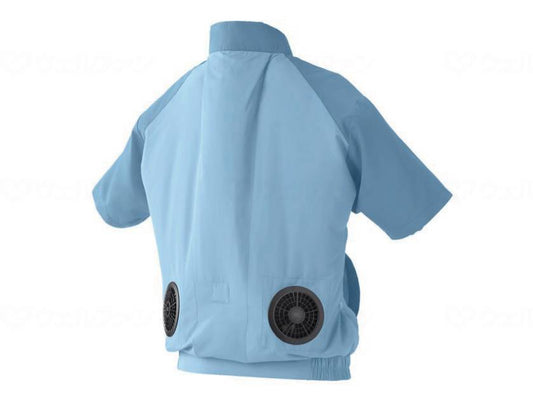 아이리스 오야마쿠루아 CASUAL 셋트(반소매 후드 없음) CCS-M02-A 라이트 블루 M