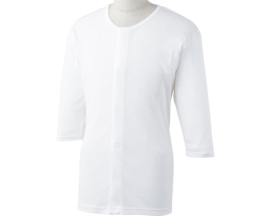 ウィズエール　ワンタッチ肌着　八分袖　紳士 / 039-122110-00　L　1 枚