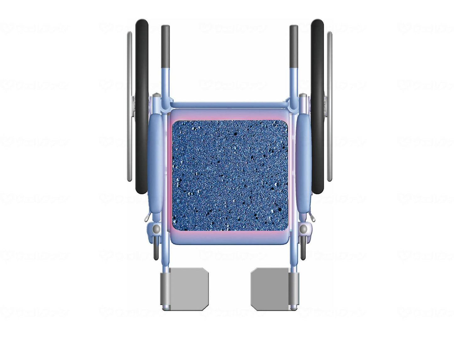 신에이 테크노 휠체어 용 제오 시터 블러