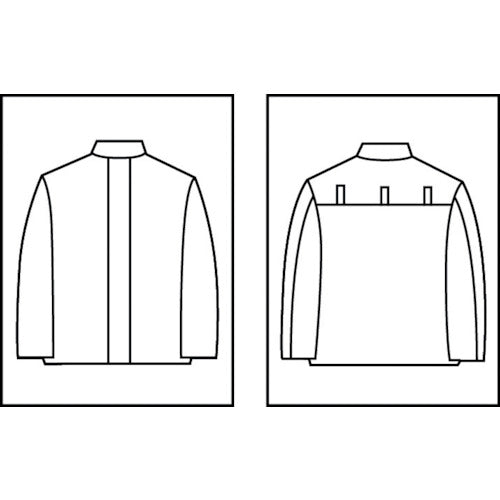 テイケン　炉前遮熱アルミ作業上着　AWW1-3L　1 着