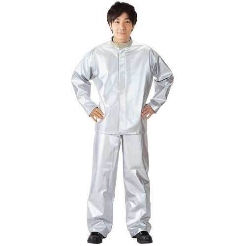 Teiken Furnace Heat Shielding Aluminum Work Pants AWW2-3L 1 Pair