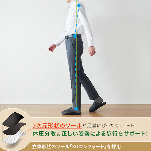 ＫＩＮＧ　ＪＩＭ　体圧分散スリッパＳ　SLP20-S　1 組