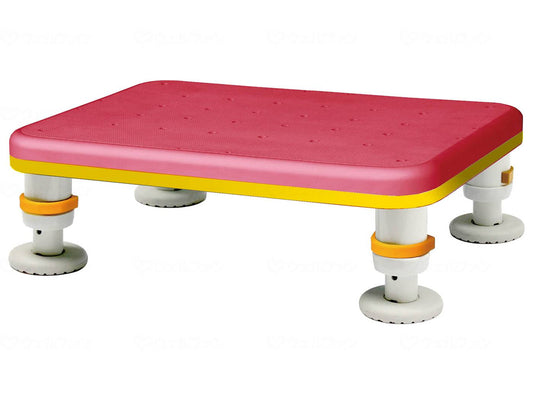 シンエイテクノﾀﾞｲﾔﾀｯﾁ浴槽台　ﾚｷﾞｭﾗｰｻｲｽﾞ ｺｰﾗﾙﾋﾟﾝｸ 10-15