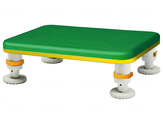 シンエイテクノﾀﾞｲﾔﾀｯﾁ浴槽台　ﾚｷﾞｭﾗｰｻｲｽﾞ ﾗｲﾑｸﾞﾘｰﾝ 10-15