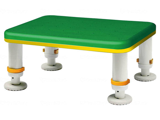 シンエイテクノﾀﾞｲﾔﾀｯﾁ浴槽台　ﾚｷﾞｭﾗｰｻｲｽﾞ ﾗｲﾑｸﾞﾘｰﾝ 15-25