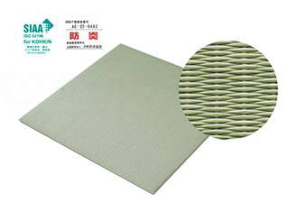 積水成型工業高衝撃緩和薄畳　MIGUSA CARE（ﾐｸﾞｻｹｱ） ｸﾞﾘｰﾝ 830×830×23mm