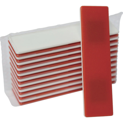 Japan Statistics Machine Magnetic Double-Sided Name Tag 22X82 10 Pieces S25-2 1 PK