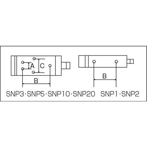 Nile Slide Air Nipper Body SNP10 SNP10 1 unit